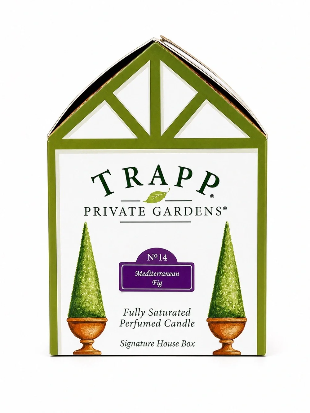 Vintage NIB 1993 Trapp Private Gardens No 14 Mediterranean Fig Scented Candle
